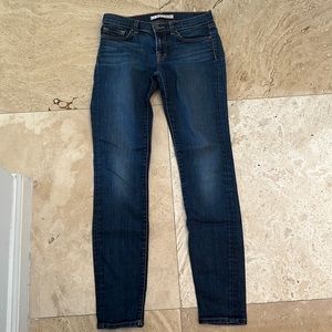 J Brand Dark Vintage Skinny Leg Jeans Size 27